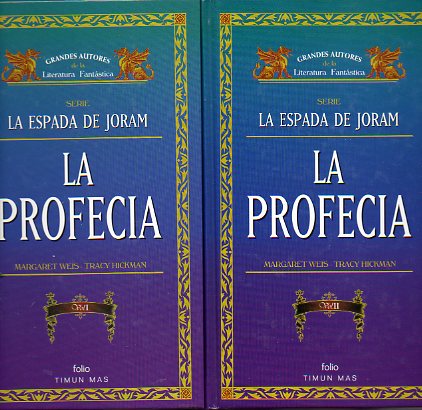 LA ESPADA DE JORAM. LA PROFECA. 2 vols.