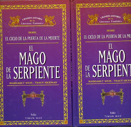 EL CICLO DE LA PUERTA DE LA MUERTE. 4. EL MAGO DE LA SERPIENTE. 2 vols.