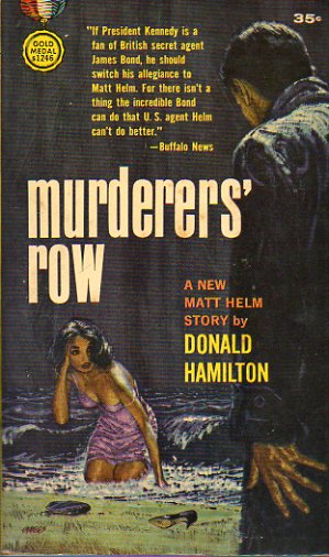 MURDERERS ROW. A Matt Helm Story.