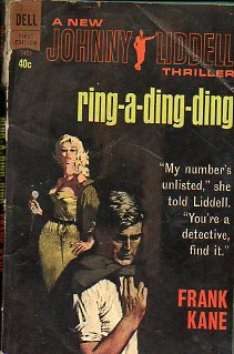RING-A-DING-DING. A New Johnny Liddell thriller.
