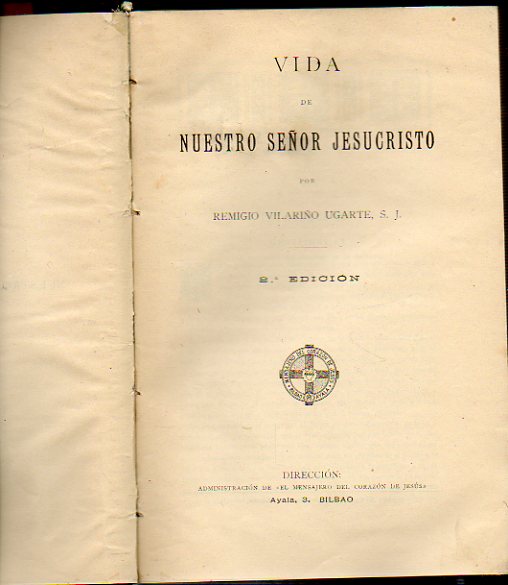 VIDA DE NUESTRO SEOR JESUCRISTO. 2 ed.