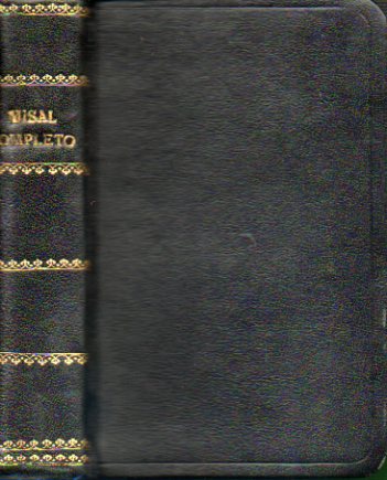 MISAL COMPLETO PARA USO DE LOS FIELES.  4 ed.