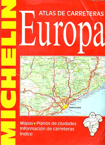 ATLAS DE CARRETERAS DE EUROPA. 4 ed.
