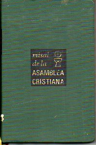 MISAL DE LA ASAMBLEA CRISTIANA. Ao C.