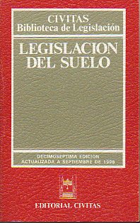 LEGISLACIN DEL SUELO. 17 ed. actualizada a septiembre de 1996.
