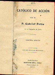 EL CATLICO DE ACCIN. 3 ed.