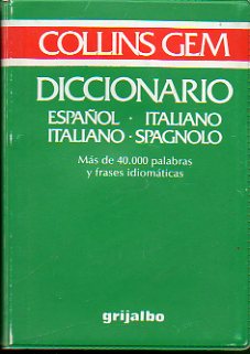 DICCIONARIO ESPAOL-ITALIANO / ITALIANO-SPAGNOLO.