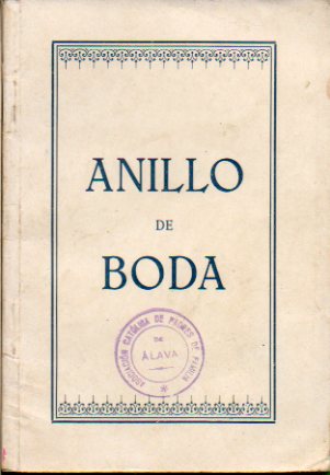 ANILLO DE BODA.