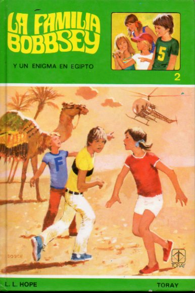 LA FAMILIA BOBBSEY Y UN ENIGMA EN EGIPTO. Ilustraciones de A. Borrell.