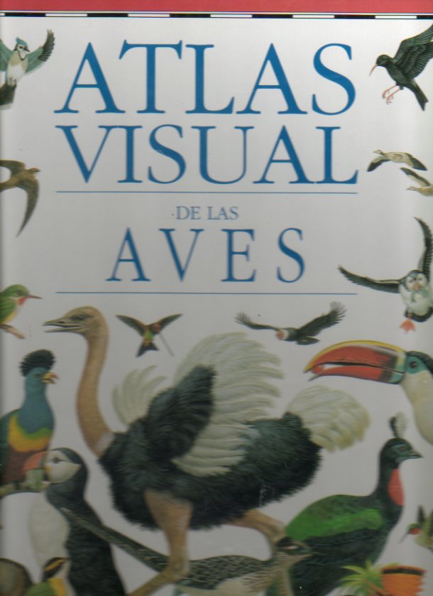 ATLAS VISUAL DE LAS AVES. Ilustraciones de Ricard Orr.