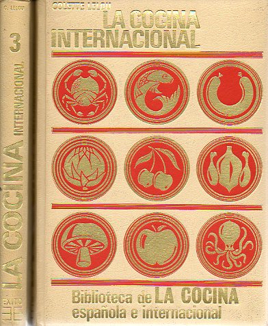 LA COCINA INTERNACIONAL. LOS MENS DE LA MUJER MODERNA. Prefacio de Juan Caban. 2 Volmenes. 7 ed.