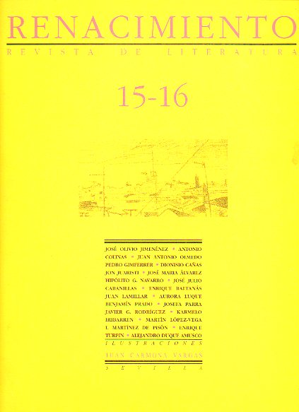 RENACIMIENTO. Revista de Literatura. N  15-16.