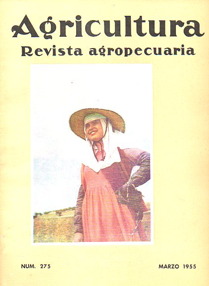AGRICULTURA. Revista Agropecuaria. Publicacin Mensual Ilustrada. N 275.