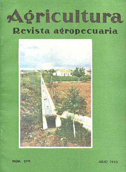 AGRICULTURA. Revista Agropecuaria. Publicacin Mensual Ilustrada. N 279.