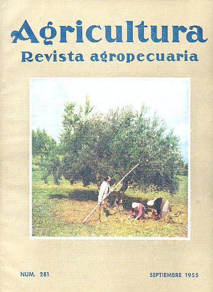 AGRICULTURA. Revista Agropecuaria. Publicacin Mensual Ilustrada. N 281.