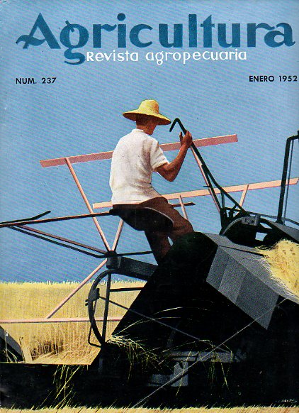 AGRICULTURA. Revista Agropecuaria. Publicacin Mensual Ilustrada. Ao XXI. N 237.