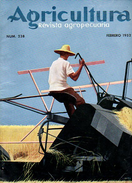 AGRICULTURA. Revista Agropecuaria. Publicacin Mensual Ilustrada. Ao XXI. N 238.