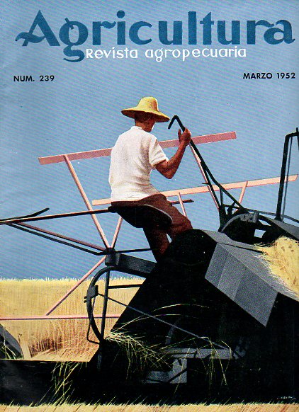 AGRICULTURA. Revista Agropecuaria. Publicacin Mensual Ilustrada. Ao XXI. N 239.