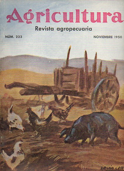 AGRICULTURA. Revista Agropecuaria. Publicacin Mensual Ilustrada. Ao XIX. N 223.