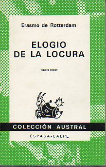 ELOGIO DE LA LOCURA. 9 ed.
