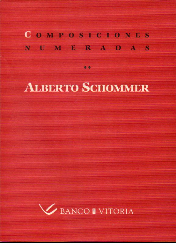 COMPOSICIONES NUMERADAS (1984-1990). Texto de Vicente Verd.