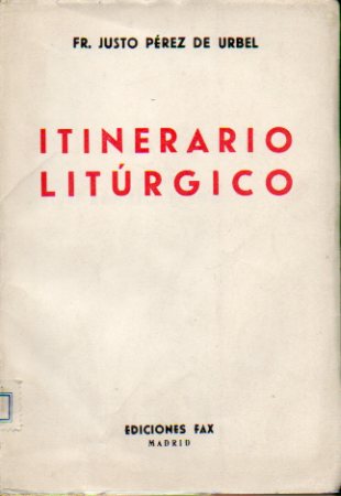 ITINERARIO LITRGICO.3 ed.