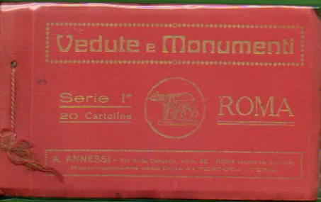 VEDUTE E MONUMENTI. Serie 1. ROMA. 20 Cartoline.