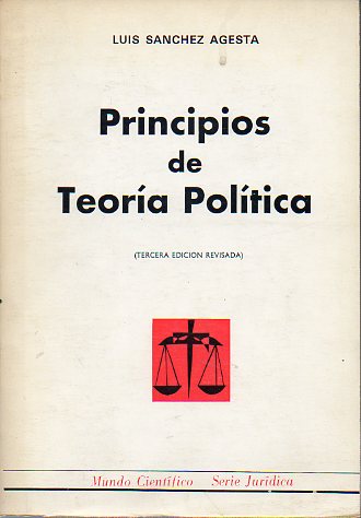 PRINCIPIOS DE TEORA POLTICA. Tercera edicin revisada.