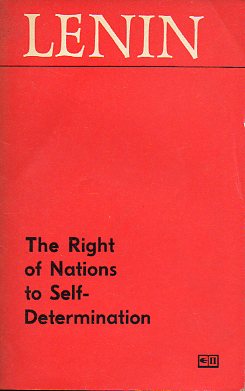 THE RIGHT OF NATIONS TO SELF-DETERMINATION. Fifth printing.