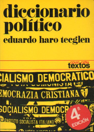 DICCIONARIO POLTICO. 4 edicin.