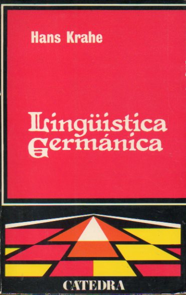 LINGSTICA GERMNICA. Presentacin de Emilio Lorezno.