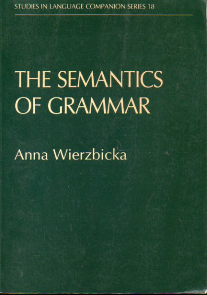 THE SEMANTICS OF GRAMMAR.
