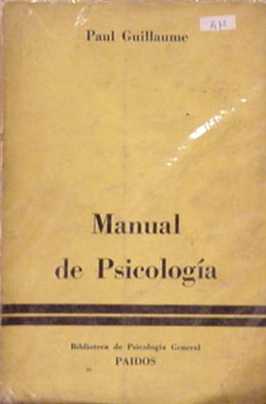 Manual de psicologia