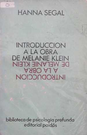 Introduccion a la obra de Melanie Klein