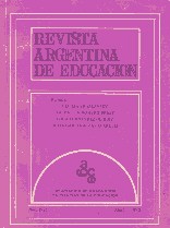 Revista argentina de educacion