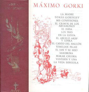 Obras inmortales: Mximo Gorki