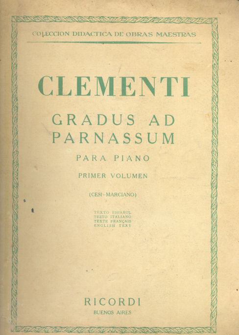 Gradus ad Parnassum (para piano)