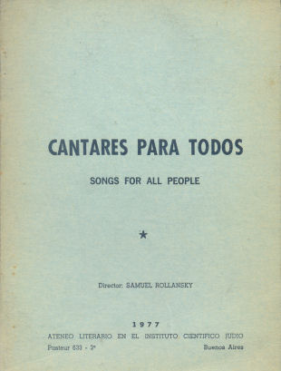 Cantares para Todos Songs for all People