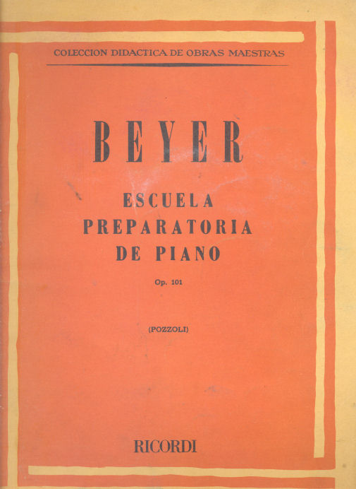 Escuela preparatoria de piano Op. 101