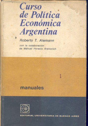 Curso de poltica econmica argentina