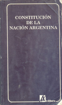 Constitucin de la nacin argentina
