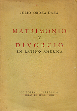 Matrimonio y divorcio en Latino America
