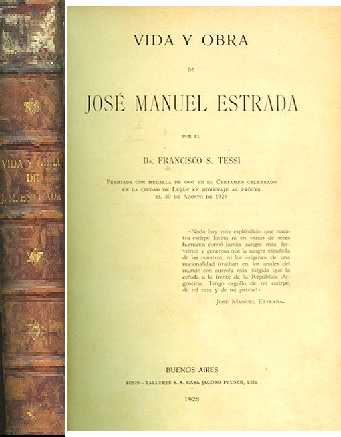Vida y obra de Jose Manuel Estrada