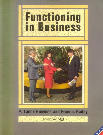 Functioning in business