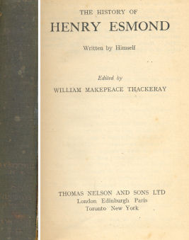 The history of Henry Esmond