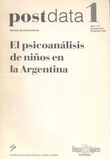 Postdata 1 - El psicoanlisis de nios en la Argentina