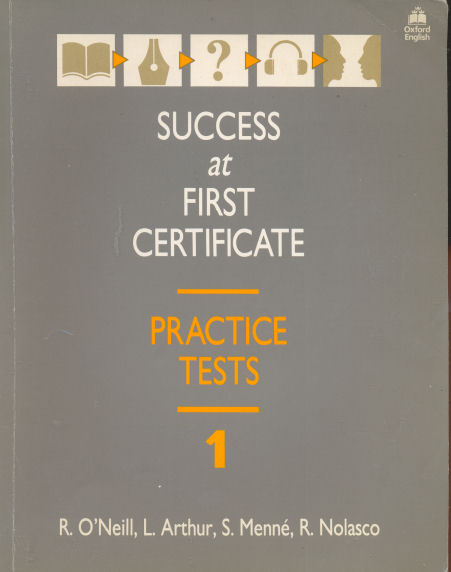 Success at first certificate - Practice tests 1