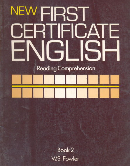 New first certificate english - Reading comprehension