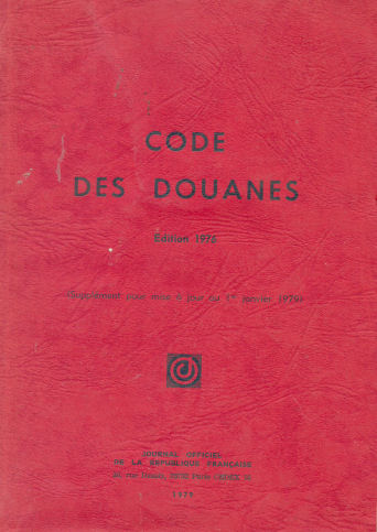Code des douanes