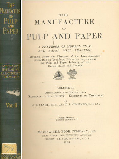The manufacture of pulp and paper